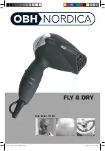 OBH Nordica FLY & DRY 5102 Instructions Of Use preview