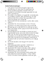 Предварительный просмотр 3 страницы OBH Nordica Frost Instruction Manual