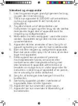 Предварительный просмотр 9 страницы OBH Nordica Frost Instruction Manual