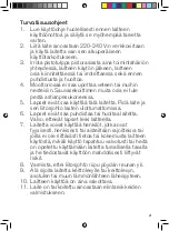 Предварительный просмотр 21 страницы OBH Nordica Frost Instruction Manual