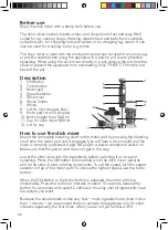 Предварительный просмотр 30 страницы OBH Nordica Frost Instruction Manual