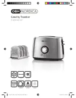 OBH Nordica GRAVITY TOASTER Instructions Of Use preview