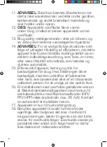 Preview for 8 page of OBH Nordica Inox Horizon Steel Instructions Of Use