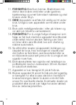 Preview for 12 page of OBH Nordica Inox Horizon Steel Instructions Of Use