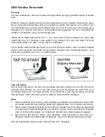 Preview for 9 page of OBH Nordica light line Instruction Manual