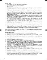 Предварительный просмотр 26 страницы OBH Nordica Lynx Instruction Manual