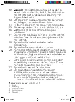 Preview for 5 page of OBH Nordica MAGNETIC CIRCULATION 8.5 L Instructions For Use Manual