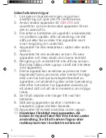 Предварительный просмотр 4 страницы OBH Nordica Miami Safety Instruction & User Manual