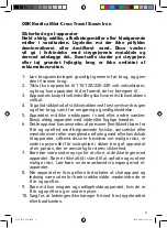 Preview for 9 page of OBH Nordica Mini-Cross Instructions For Use Manual