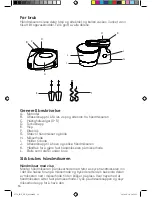 Preview for 16 page of OBH Nordica multimix 300 Instruction Manual