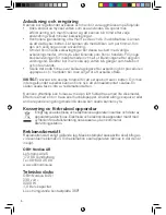 Preview for 6 page of OBH Nordica Nemo Black User Manual