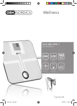 Preview for 1 page of OBH Nordica nova light BMI Instruction Manual