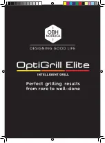 OBH Nordica Optigrill Elite Instructions Of Use preview