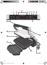 Предварительный просмотр 46 страницы OBH Nordica OptiGrill+ initial GO706D15 Manual