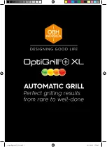 OBH Nordica OptiGrill+ XL Instructions Of Use предпросмотр