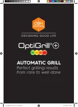 OBH Nordica OptiGrill+ Manual preview