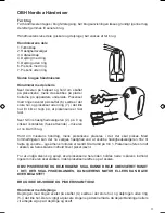 Предварительный просмотр 3 страницы OBH Nordica POWER PLUS 6774 Instructions Of Use