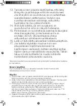 Preview for 13 page of OBH Nordica Prestige 2397 Manual