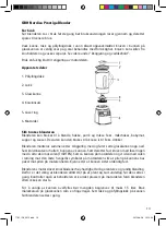 Preview for 13 page of OBH Nordica Prestige blender Manual