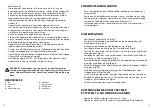 Preview for 8 page of OBH Nordica Pro Aroma Plus Instructions For Use Manual