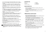 Preview for 19 page of OBH Nordica Pro Aroma Plus Instructions For Use Manual