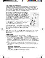 Preview for 27 page of OBH Nordica PRO MINI FRYER Instruction Manual