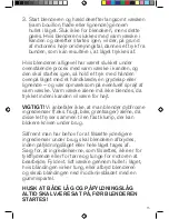 Preview for 15 page of OBH Nordica Pro Mix 1000W Instructions Of Use