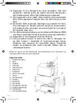 Предварительный просмотр 18 страницы OBH Nordica Pure Comfort Manual