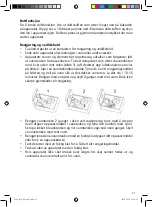 Preview for 21 page of OBH Nordica Pure Comfort Manual