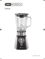 Предварительный просмотр 32 страницы OBH Nordica Q Mixer 6632 Manual