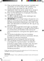 Предварительный просмотр 12 страницы OBH Nordica QUICK BURGER Instructions Of Use