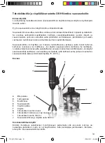 Preview for 19 page of OBH Nordica quickprep 500 Instruction Manual