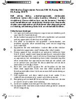 Preview for 3 page of OBH Nordica Racing 300i RS Instruction Manual