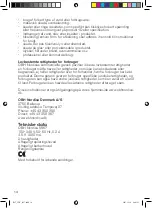 Preview for 14 page of OBH Nordica Sensation 5567 Instruction Manual