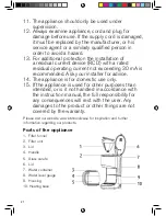 Preview for 21 page of OBH Nordica Spirit 2300 Instructions Of Use