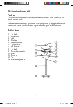 Предварительный просмотр 27 страницы OBH Nordica STEAKHOUSE BBQ CONTACT Instructions For Use Manual