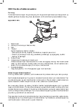 Preview for 3 page of OBH Nordica Supreme 6671 Instruction Manual