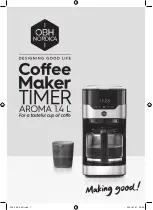 OBH Nordica timer aroma Instructions Manual preview