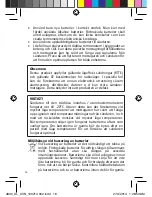 Preview for 16 page of OBH Nordica TYPE 4830 Instruction Manual