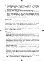 Предварительный просмотр 50 страницы OBH Nordica Vega Instruction Manual