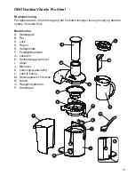 Предварительный просмотр 13 страницы OBH Nordica vitamix pro steel 6842 Instruction Manual