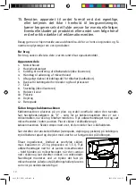 Предварительный просмотр 10 страницы OBH Nordica Zeus Instruction Manual