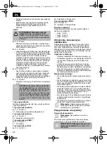 Предварительный просмотр 22 страницы OBI 107098 Original Instructions Manual