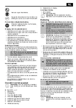 Preview for 69 page of OBI 350841 Original Instructions Manual