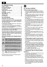 Preview for 72 page of OBI 350841 Original Instructions Manual