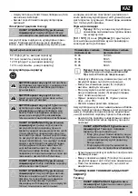 Preview for 85 page of OBI 350841 Original Instructions Manual