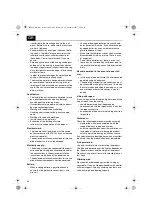 Предварительный просмотр 40 страницы OBI 402494 Original Operating Instructions