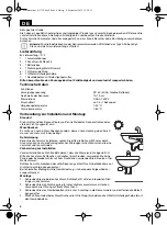 Предварительный просмотр 4 страницы OBI 411 722 Manual