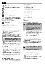 Предварительный просмотр 6 страницы OBI BLG-12/12 Original Instructions Manual