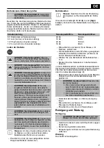 Предварительный просмотр 7 страницы OBI BLG-12/12 Original Instructions Manual